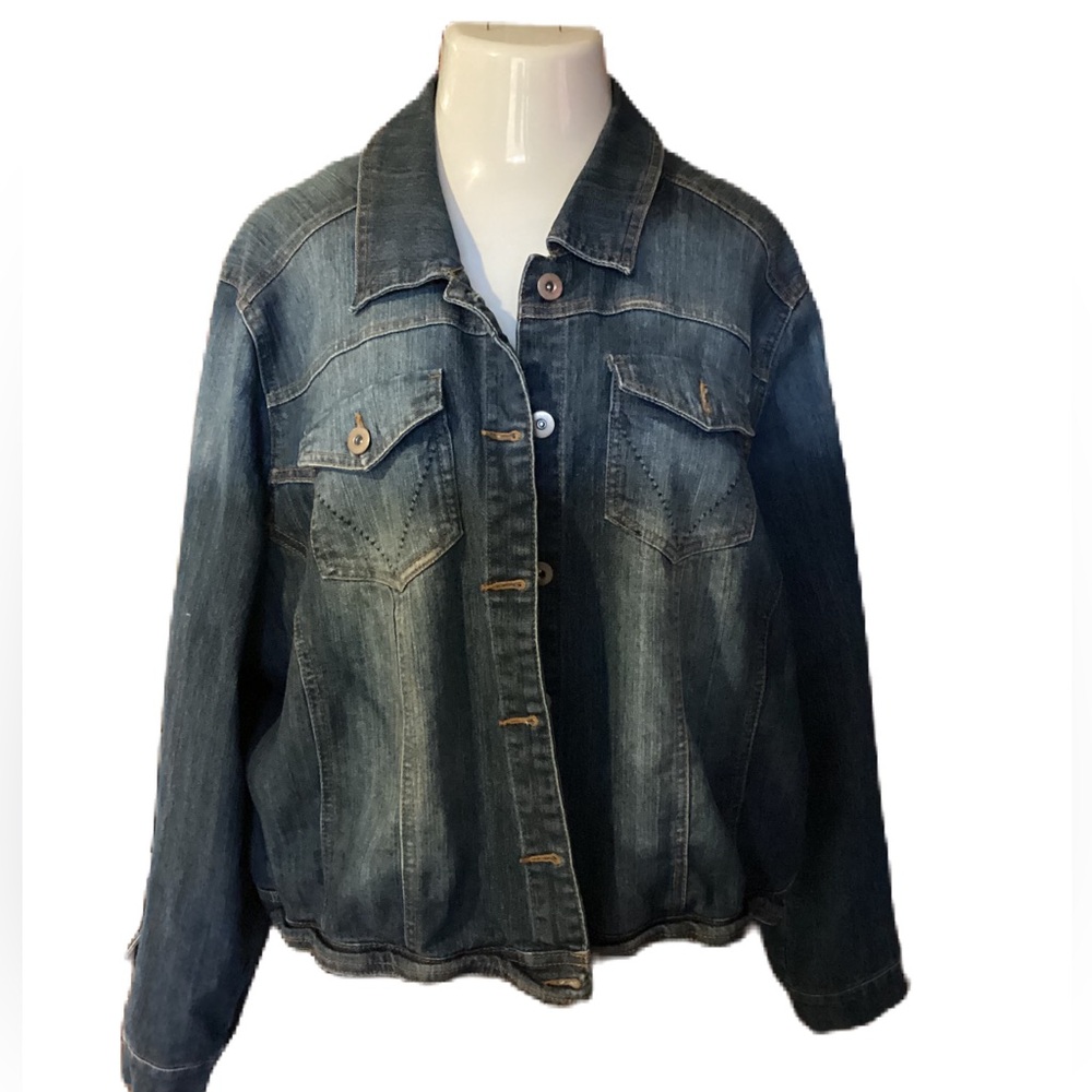 Vintage Pure Energy denim jacket 3X